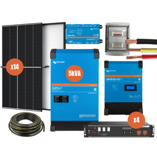 Kit solaire autonome Victron 5kVA - 5000 Wc
