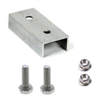 Fixasun - Eclisse connecteur de rail FX40 avec visserie