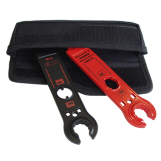 Staubli - Paire de clés de serrage métallique pour MC4 et MC4 EVO2