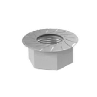 K2 Systems - Écrou à embase avec cran d'arrêt - M10