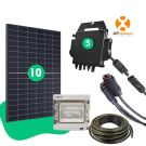 Kit autoconsommation 10 panneaux - APSystems - monophas&eacute;